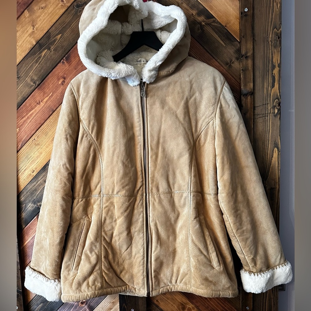 Heavy duty suede jacket